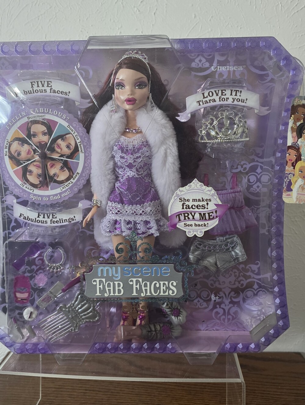 2006 Mattel Barbie My Scene Fab Faces Chelsea Doll NIB Sealed